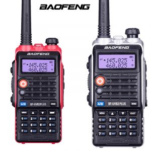 BaoFeng BF-UVB2 Plus Radio Dual Band 4800mah 8W for Hunting Ham Walkie Talkie
