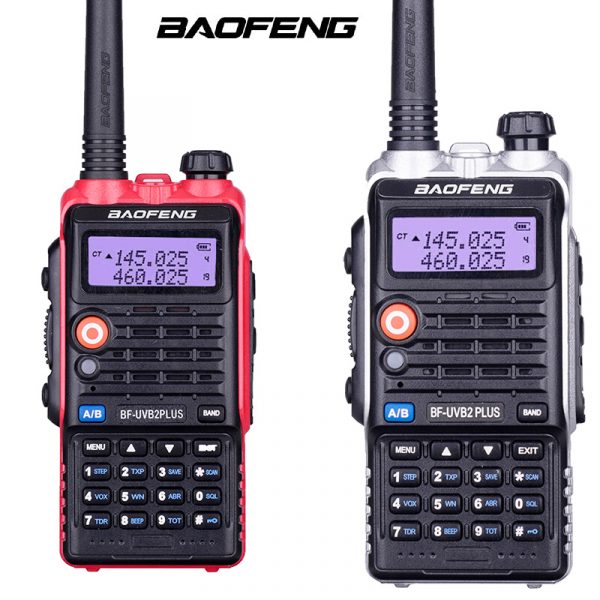 BaoFeng BF-UVB2 Plus Radio Dual Band 4800mah 8W for Hunting Ham Walkie Talkie