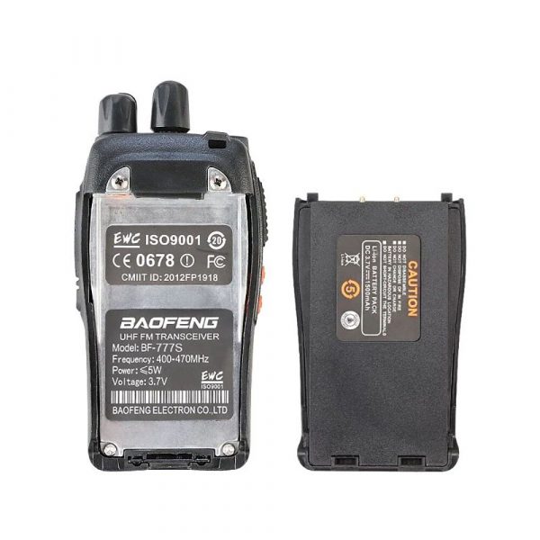 Baofeng BF-777S DSP Portable FM Transceiver UHF 400-470MHz Baofeng 777S Handheld Two Way Radio Business Home - Image 4