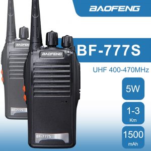 Baofeng BF-777S DSP Portable FM Transceiver UHF 400-470MHz Baofeng 777S Handheld Two Way Radio Business Home