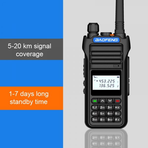 Baofeng BF-8000D Walkie Talkie High Power Dual Band Handheld Two Way Radio Communicator HF Handy Amateur Transceiver - Image 2
