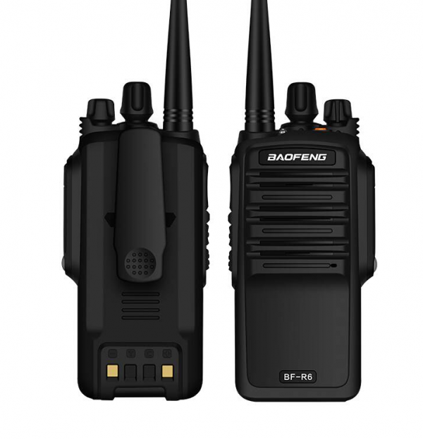 Baofeng BF-R6 IP67 Waterproof UHF Professional FM Business Transceiver Handheld Walkie Talkie - Image 2