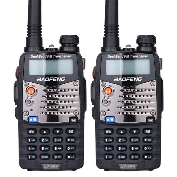 Baofeng UV-5RA Walkie Talkie VHF UHF Dual Band Two Way Radio for museum School Teaching Equipment