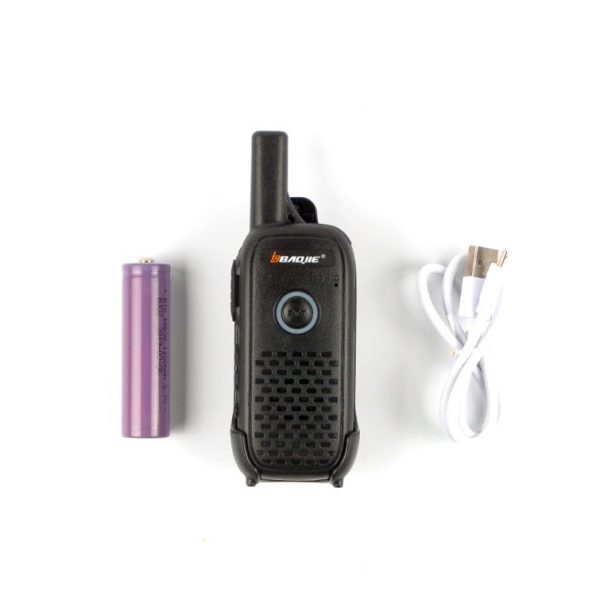 Baojie BJ-Q2 Mini Walkie Talkie Long Range UHF Two way Radio Pocket Transceiver Interphone - Image 4