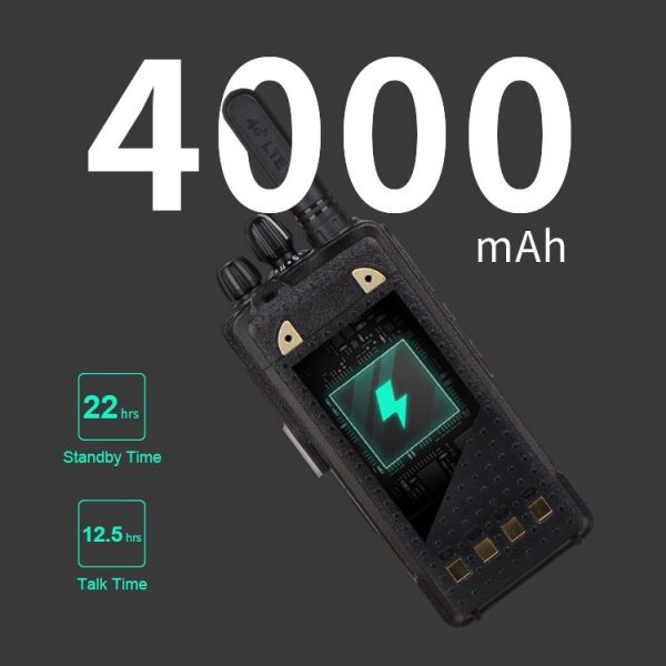 Inrico T529A Poc 4G Network Walkie Talkie Radio with BT Wifi Gps NFC Android Mobile Radio Long Range Mini Walkie Talkie - Image 2