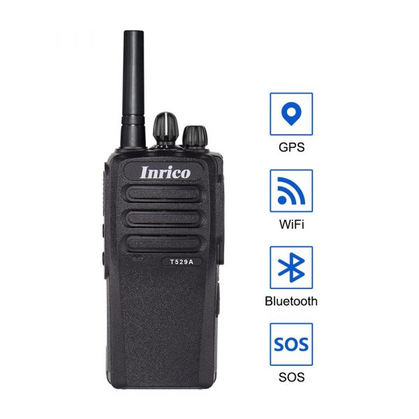 Inrico T529A Poc 4G Network Walkie Talkie Radio with BT Wifi Gps NFC Android Mobile Radio Long Range Mini Walkie Talkie - Image 3