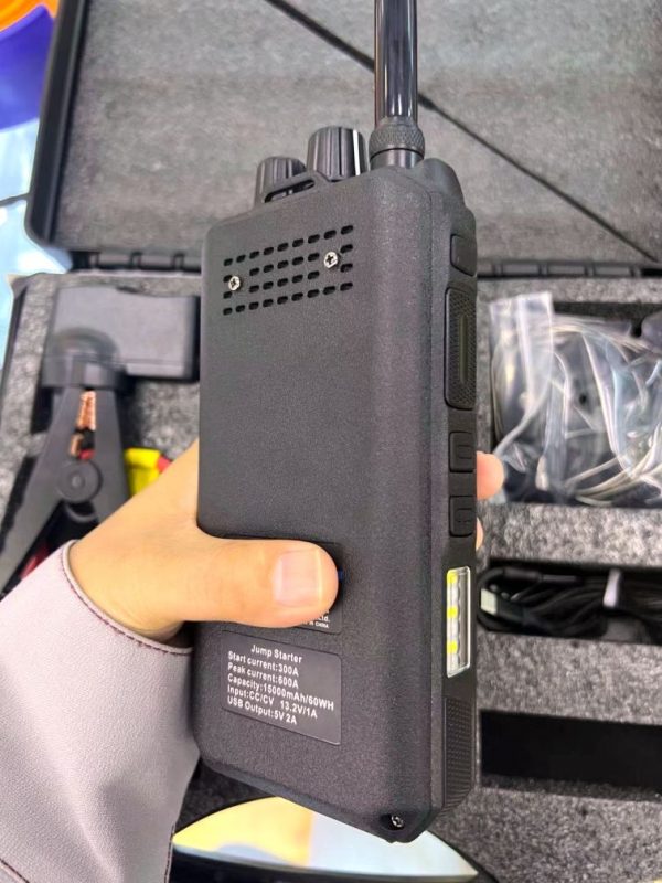 Crony P30 25W High Power Portable Walkie Talkie with Car Jump Start LED Emergency Light - Image 2