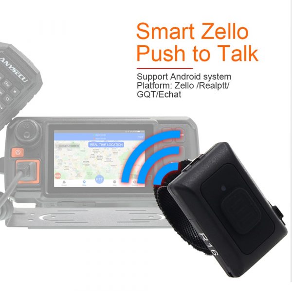 Wireless Hands-free Bluetooth Remote PTT Controller R16 Walkie Talkie Button for Android IOS Phone for Zello Work - Image 3