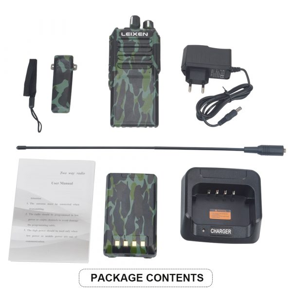 LEIXEN VV-25 UHF 400-480MHz Genuine 25W 20km Long Distance Walkie Talkie - Image 6