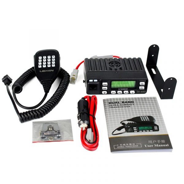 High Power 25W LEIXEN VV-898S Dual Band Mini Mobile Car Radio