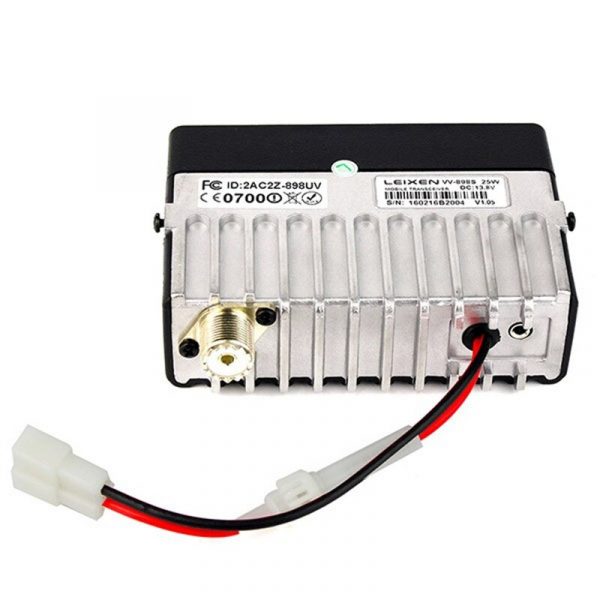 High Power 25W LEIXEN VV-898S Dual Band Mini Mobile Car Radio - Image 3