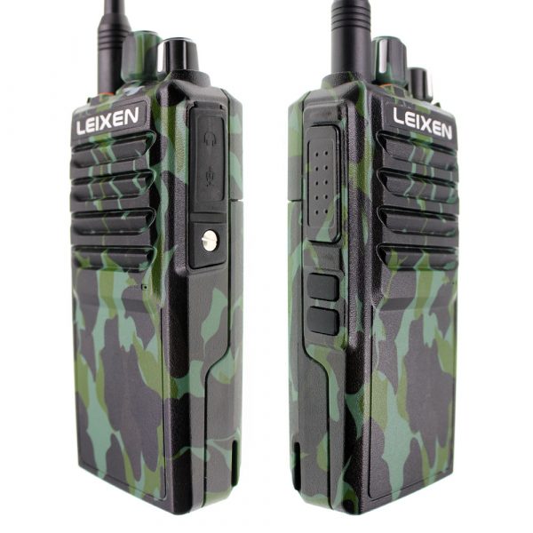 Super Long Distance Walkie Talkie LEIXEN NOTE  25W Camouflage Black UHF 4000mAh Ham Radio - Image 2
