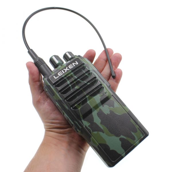 Super Long Distance Walkie Talkie LEIXEN NOTE  25W Camouflage Black UHF 4000mAh Ham Radio - Image 3