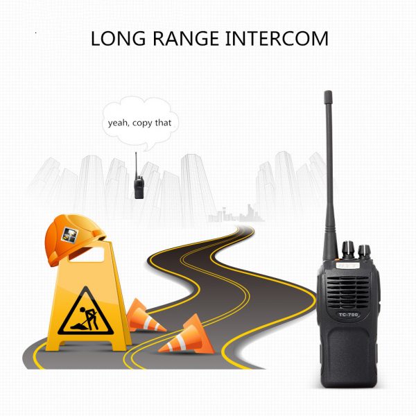 HYT TC-700 VHF Explosion-Proof Radio Hytera TC700 Professional Emergency Alarm Encryption Intercom - Image 3