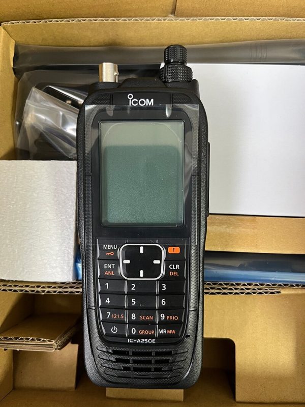 Air Band Transceiver ICOM IC-A25CE Aviation Handheld Radio IC-A24 upgrade Intercom
