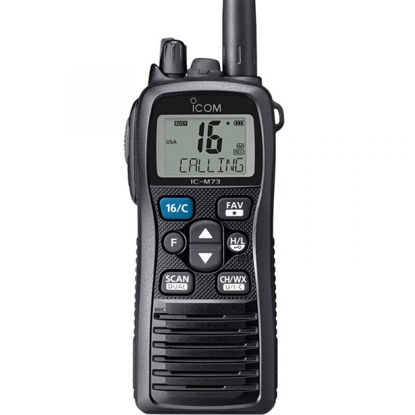Free Shipping ICOM IC-M73 Plus IPX8 Waterproof Marine Handheld Radio