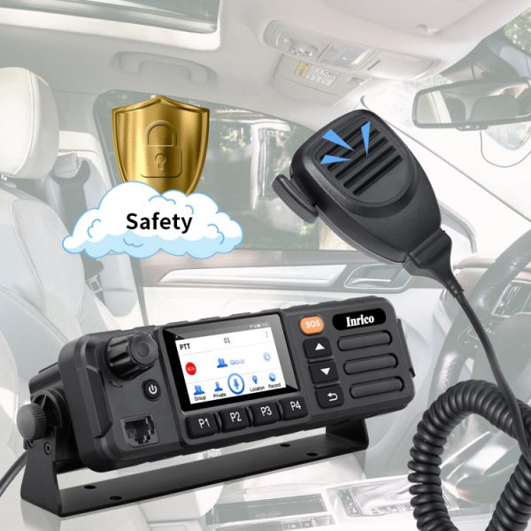 Inrico TM-7 Wifi GSM WCDMA 3G SIM Network Mobile Radio with Touch Screen - Image 2