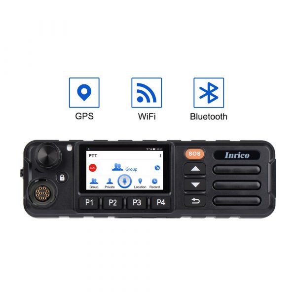 Inrico TM-7Plus 4G LTE Dual SIM POC Network Mobile Radio GPS Wifi GSM WCDMA - Image 2