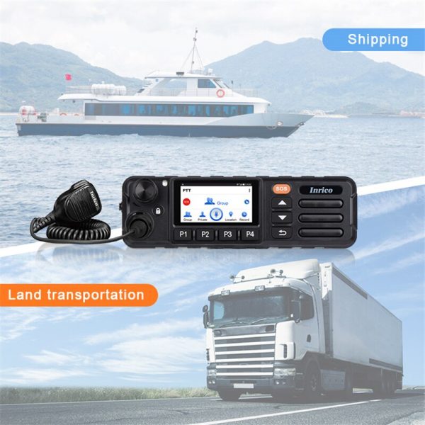 Inrico TM-7Plus 4G LTE Dual SIM POC Network Mobile Radio GPS Wifi GSM WCDMA - Image 4