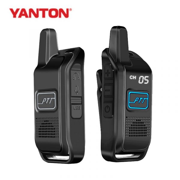 YANTON T-S1 Mini UHF Walkie Talkie FRS LPD 446MHz PMR Radio