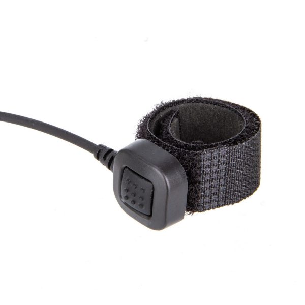 For Motorola XTS2500 etc Radio Tactical U94 PTT Finger Microphone PTT with brown HD01Bowman Elite II Headset - Image 5