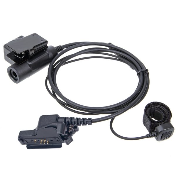 For Motorola XTS2500 etc Radio Tactical U94 PTT Finger Microphone PTT with brown HD01Bowman Elite II Headset - Image 6