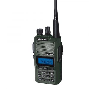 Puxing 888K Voice Activated for hunt VHF UHF Portable Walkie Talkie PX-888K Dual band Transceiver