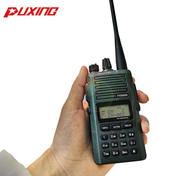 Puxing 888K Voice Activated for hunt VHF UHF Portable Walkie Talkie PX-888K Dual band Transceiver - Image 3