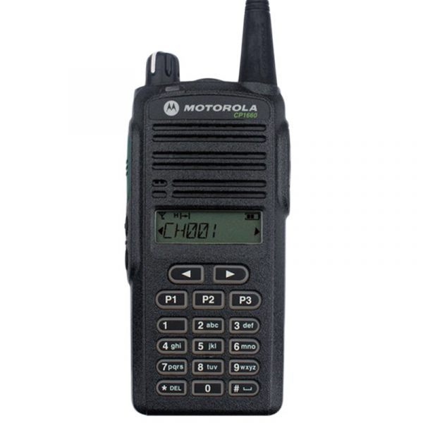 Motorola CP1660 UHF VHF Portable Walkie talkie CP1660 Commercial Two Way Radio - Image 2