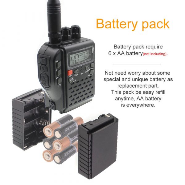 Nanfone CB-270 Citizen band Handheld two way radio 40 Channels MR999 PRO car charger Walkie Talkie with LED display Portable transceiver - Image 2