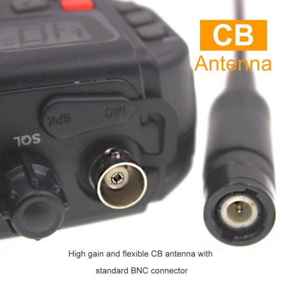 Nanfone CB-270 Citizen band Handheld two way radio 40 Channels MR999 PRO car charger Walkie Talkie with LED display Portable transceiver - Image 4