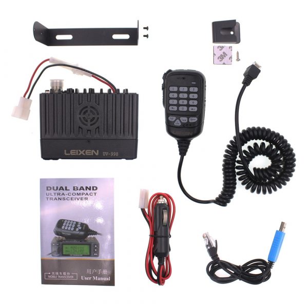 New LEIXEN UV-998 25W Dual Band 144/430MHz Mobile 2-Way Radio UV Transceive Amateur Ham Radio VV-898S Upgraded - Image 6
