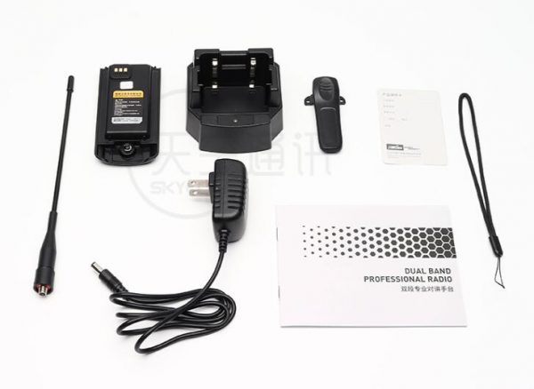 SENHAIX 8600 Dual PTT UHF VHF Dual Band Waterproof HAM Transceiver - Image 4