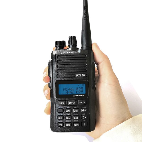 PUXING PX-888 Handheld Two Way Radio PX888 Long Distance Portable Transceiver 128 Channels - Image 2
