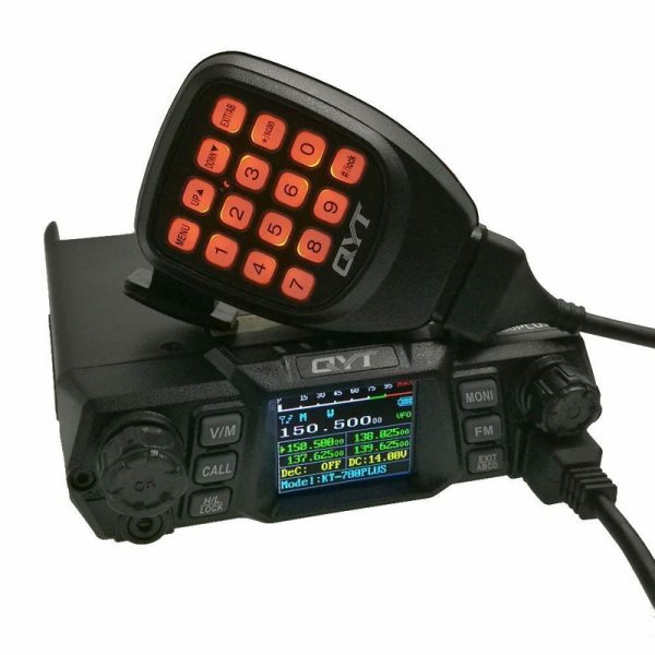 QYT KT-780PLUS Car Radio High Power 100W VHF or 75W UHF Boat Ham Mobile Radio Walkie Talkie FM Transceiver Station KT-780 Plus - Image 2