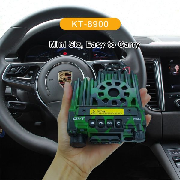 QYT KT-8900D Camouflage 25W Mini Mobile Amateur Radio Dual Band Car Walkie-talkies Communicator - Image 2
