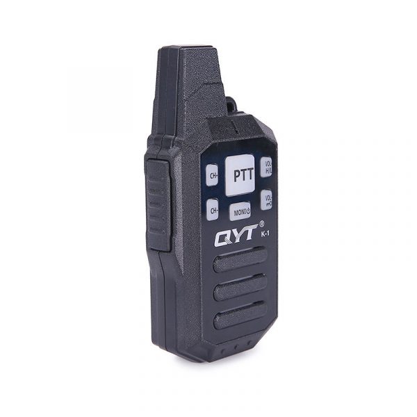 High Quality QYT K1 Dual PTT UHF Rainproof Mini Walkie Talkie for kids licence free restaurants  - Image 2
