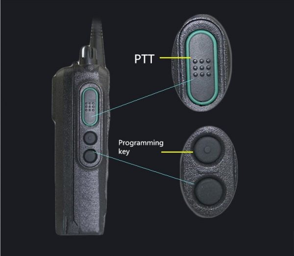 Motorola CP1660 UHF VHF Portable Walkie talkie CP1660 Commercial Two Way Radio - Image 6