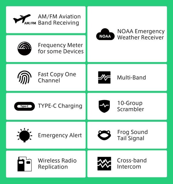 Newest Quansheng UV-K58 Radio Quansheng UV-K6 generation 2 of UV-K5 Full band Air Band Portable Transceiver - Image 7