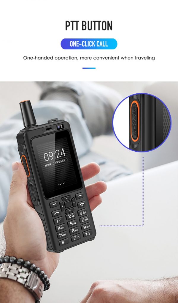 UNIWA Alps F40 4G Zello Walkie Talkie PTT Phone Quad Core IP65 Waterproof Touch screen - Image 4