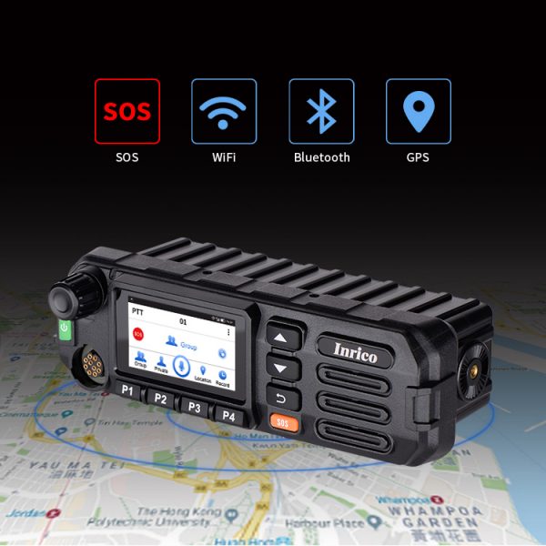 Inrico TM-8 3G Wifi Public Network Mobile Radio Upgrade mobile network POC Radio. - Image 4