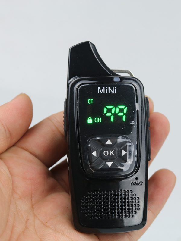 HF 3A MINI Walkie talkie PMR446 cb radio station Ultra-small ham radio comunicador Transceiver Free headset walkie-talkies - Image 2