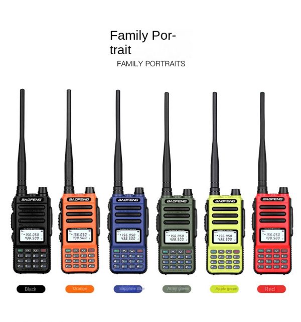 Baofeng Bf-UV8R Ham Walkie Talkie Dual Band Long Range Self Driving Travel Civil Portable Radio - Image 4