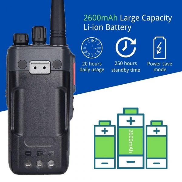 Super Long Range Talinfone M23 Plus 10W Professional Transceiver UHF VHF IP68 Waterproof Hidden Screen Maritime Two-Way Radio - Image 3
