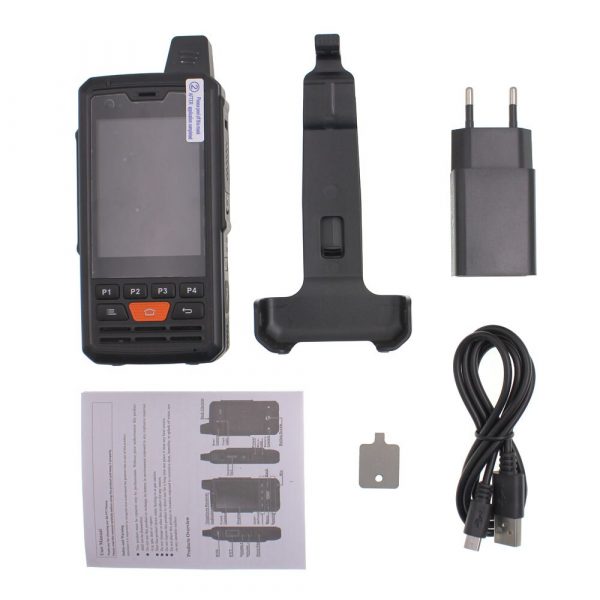 UNIWA F50 4G Network Radio 4000mAh Android 6.0 Smart Phone POC Radio LTE/WCDMA/GSM Walkie Talkie Real PTT Zello - Image 5
