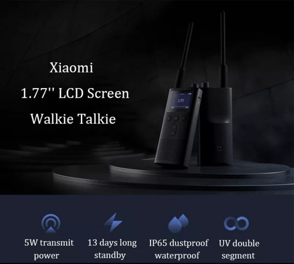 Xiaomi Mijia Walkie Talkie 2 Gen 5200mAh  IP 65 UHF VHF Dual Band Radio 5km-10km Rechargeable Interphone   - Image 2