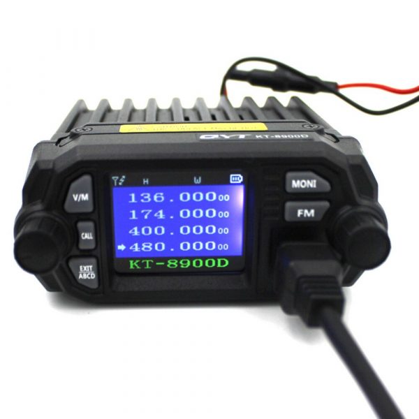 Upgraded Version QYT KT-8900D 25W Power Mobile Radio 136-174MHz/400-480MHz Dual Band Quad Display New Feature Mobile Transceiver - Image 2