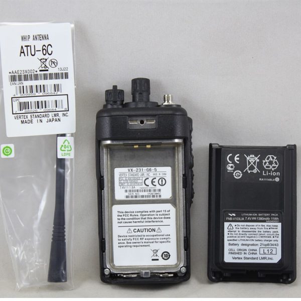 Vertex Standard VX-231 VHF/UHF Portable Professsional Two Way Radio Replace for Vertex Standard VX231 VX-261 VX-351 Walkie Talkie - Image 4