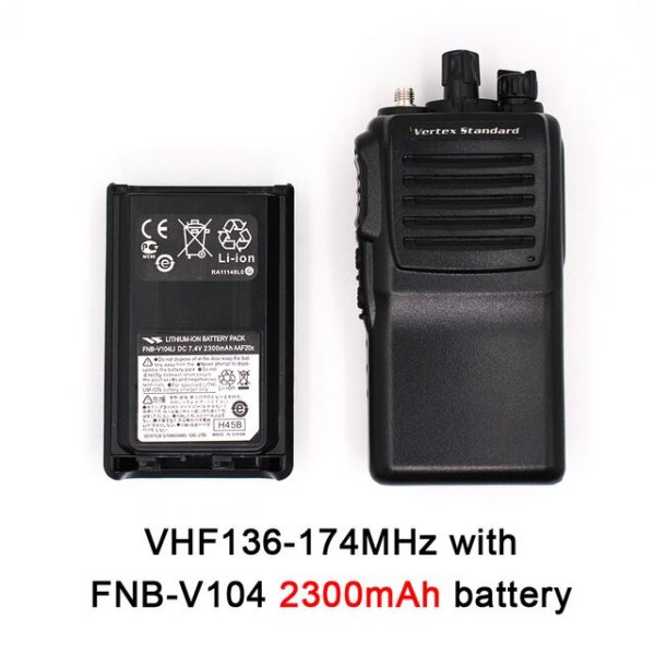 Vertex Standard VX-231 VHF/UHF Portable Professsional Two Way Radio Replace for Vertex Standard VX231 VX-261 VX-351 Walkie Talkie - Image 6