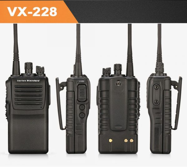 Vertex VX228 Professional Radio Vertex Standard VX-228 UHF VHF Handheld Walkie Talkie Interphone - Image 3